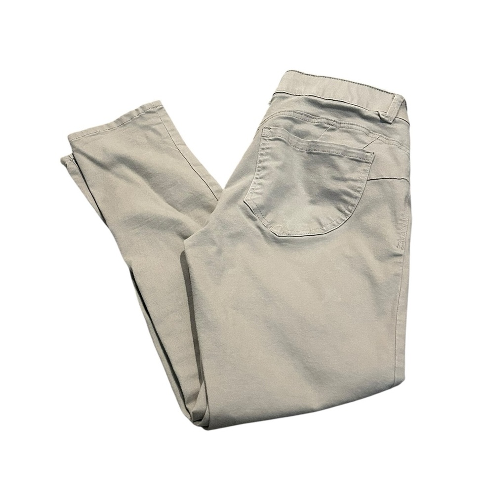 DEMOCRACY cropped ab-solution pants
